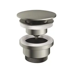 Allways open plug met schroef rond GNP PVD