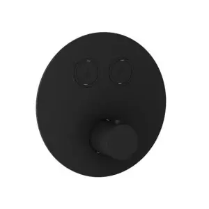 Afbouwdeel - Inbouwthermostaat met 2 pushbuttons BL