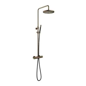 Thermostatische StortDoucheset 30cm Hoofddouche AB - Living Colours vormen een Poetsbaar patina SDS9AB5