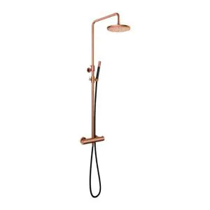 Thermostatische StortDoucheset ronde handdouche BC - Living Colours vormen een natuurlijk patina SDS9BC1