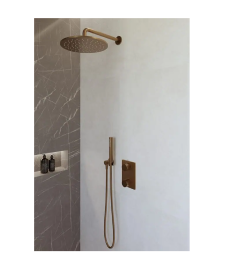 Caral douche set goud