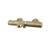Caral thermostatische badmengkraan geborsteld messing