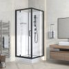 Monazo Rimo complete douchecabine met draaideur 90x215x90cm