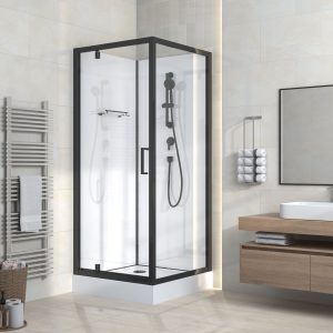 Monazo Rimo complete douchecabine met draaideur 90x215x90cm