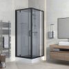 Monazo Marani complete douchecabine met draaideur rookglas 90x225x90