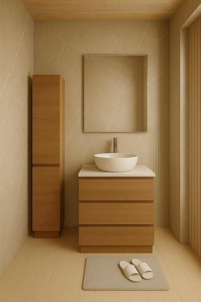 tiny house badkamer
