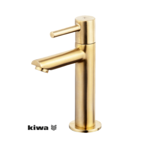 Caral Amador fonteinkraan XL Kiwa 1/2'' geborsteld messing