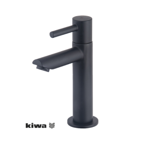 Caral Amador fonteinkraan XL Kiwa 1/2'' mat zwart