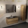 wastafel Urban solid surface midden 1 kraangat