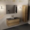 wastafel Urban solid surface midden zonder kraangat