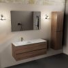 wastafel Talc solid surface links 1 kraangat