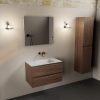 wastafel Talc solid surface midden zonder kraangat