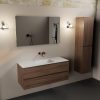 wastafel Talc solid surface midden zonder kraangat