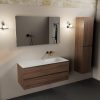 wastafel Talc solid surface rechts zonder kraangat