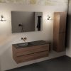 wastafel Urban solid surface links zonder kraangat