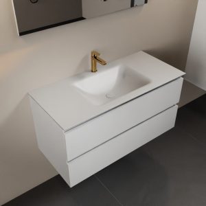MONDIAZ AIVY 100cm badmeubel Talc