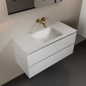 MONDIAZ AIVY 100cm badmeubel Talc