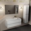 wastafel Talc solid surface rechts zonder kraangat
