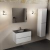 wastafel Urban solid surface midden 1 kraangat
