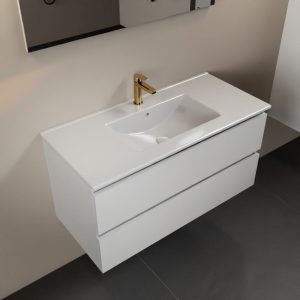 MONDIAZ AIVY 100cm badmeubel Talc