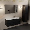 wastafel Talc solid surface rechts 1 kraangat