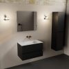 wastafel Talc solid surface midden zonder kraangat