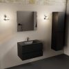 wastafel Urban solid surface midden 1 kraangat