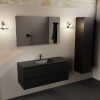 wastafel Urban solid surface midden 1 kraangat