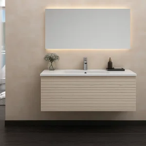Monazo wastafelmeubel Elite licht hout 80cm
