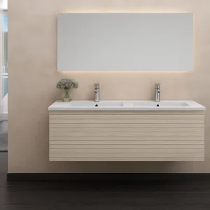 Monazo wastafelmeubel Elite licht hout 120cm