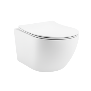 Kayvit Hangtoilet Glans Wit | Softclose | Quickrelease | Randloos (met bril)