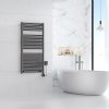 Elara elektrische radiator smart wifi gunmetal PVD 118,5x60 cm