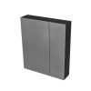 Monazo Hayat spiegelkast mat zwart 60cm